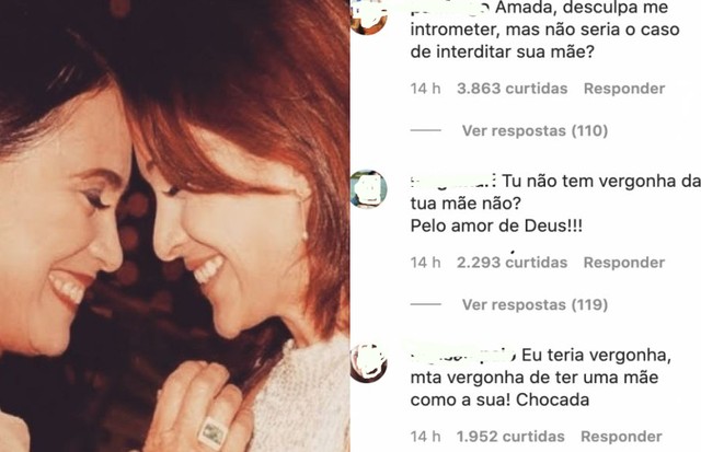 Gabriela Duarte é atacada (Foto: Reprodução/Instagram)