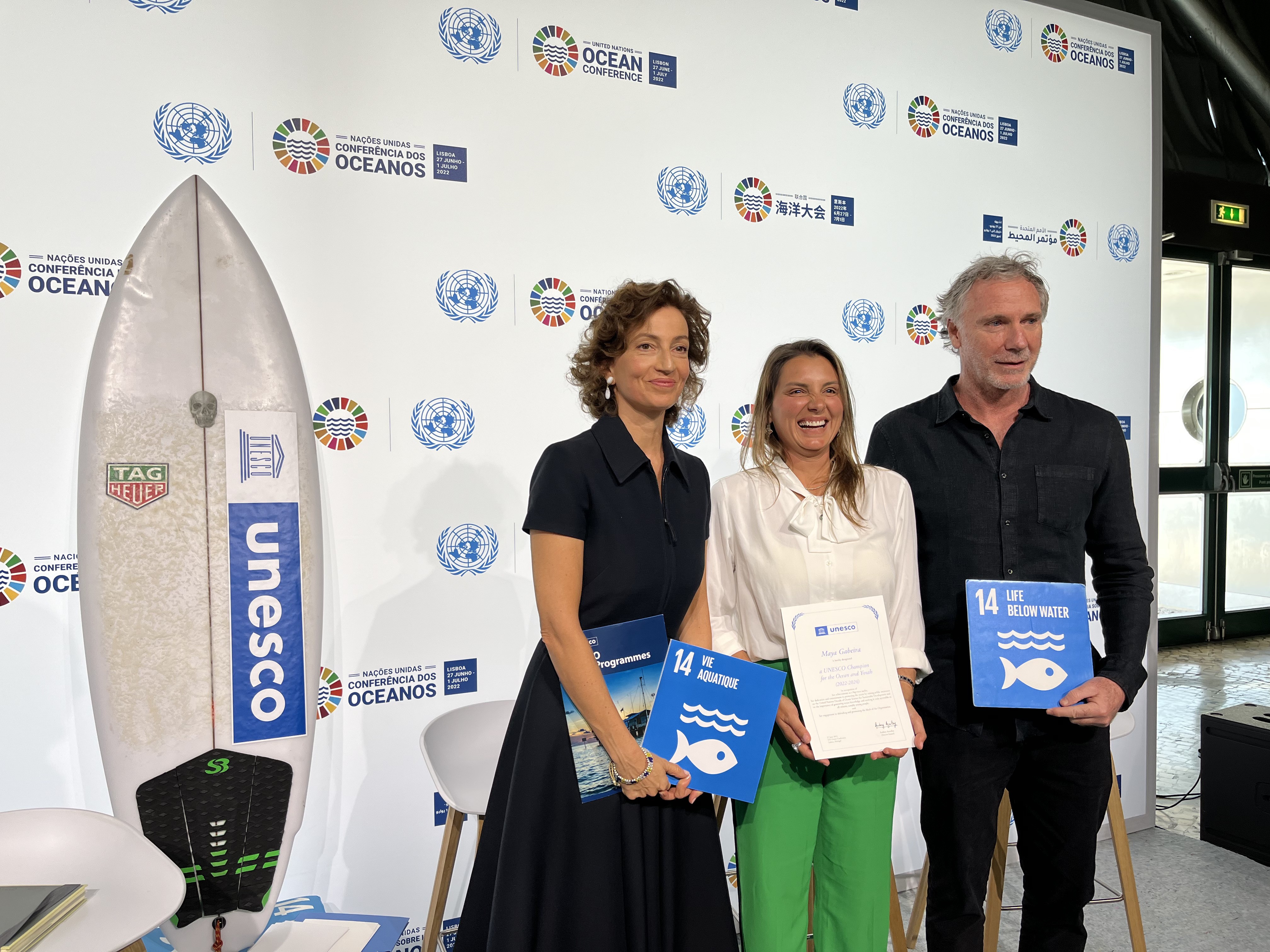 Maya Gabeira é nomeada embaixadora da Unesco para o oceano: 'o mar pede socorro', alerta a surfista