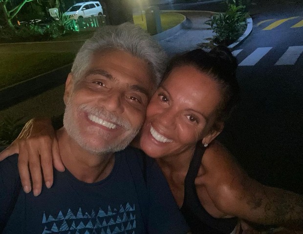 Tarcísio Filho e Mocita Fagundes (Foto: Reprodução/Instagram)