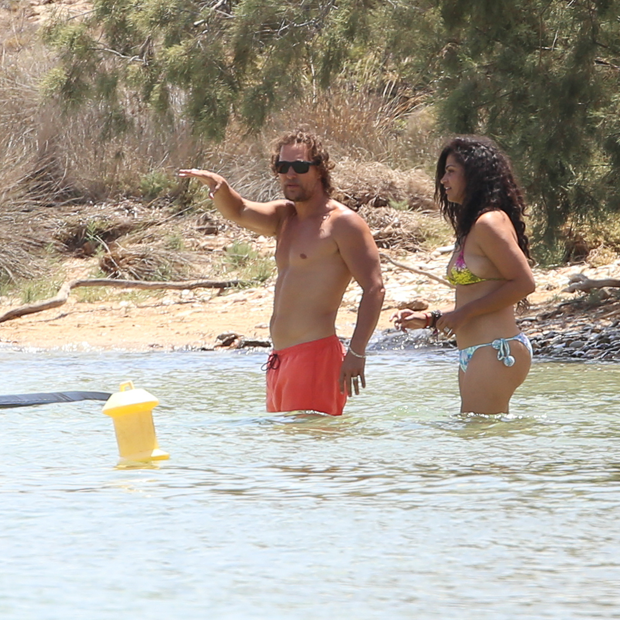 Matthew McConaughey e Camila Alves (Foto: The Grosby Group)