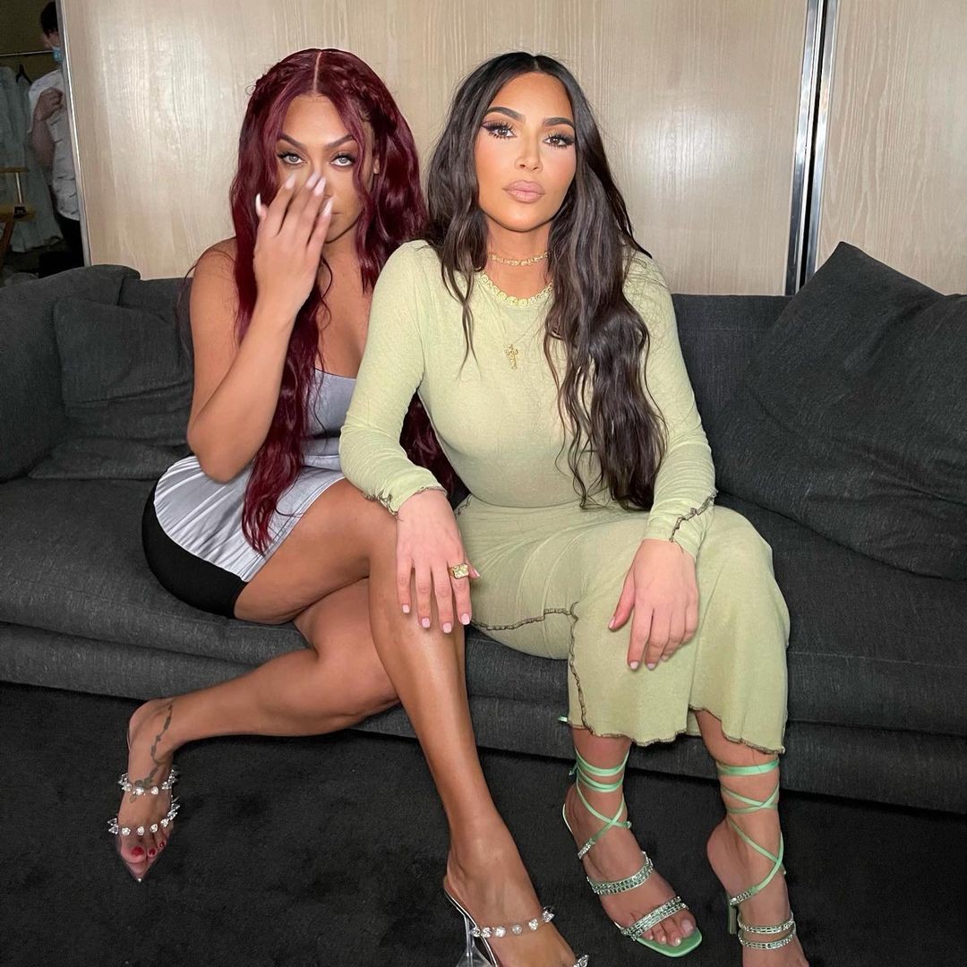 Kim Kardashian e Lala Anthony (Foto: Instagram)