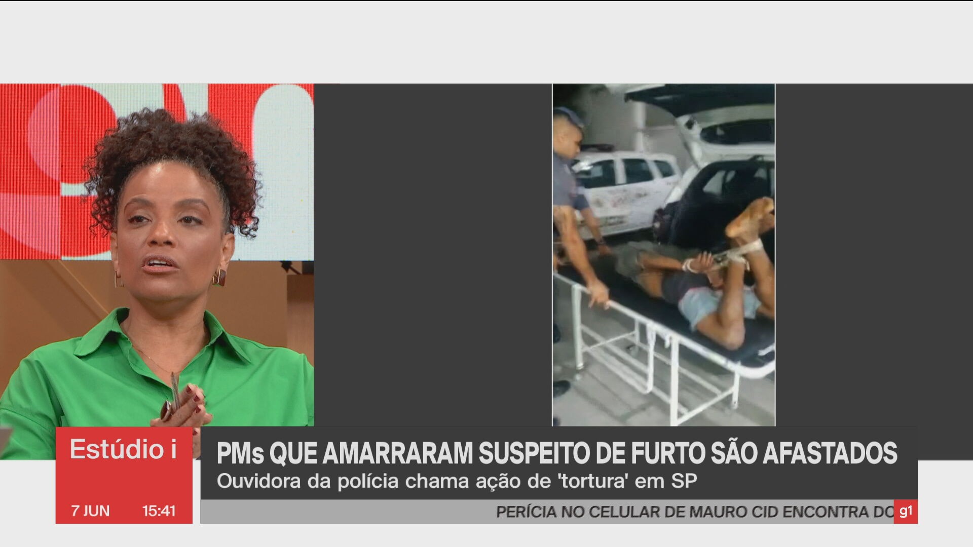 
'Polícia Militar compactua', diz Flávia Oliveira sobre homem amarrado em abordagem