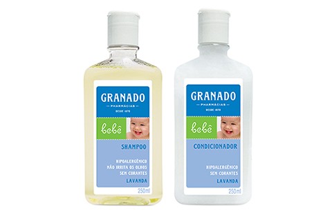 Shampoo e Condicionador Granado: ingredientes suaves para uma limpeza delicada (Foto: Divulgação)
