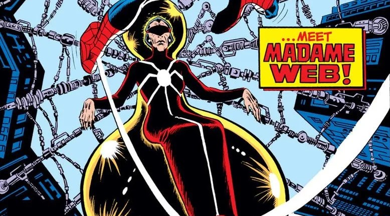 A primeira aparição da personagem Madame Teia nas HQs da Marvel, em 1980 (Foto: Reprodução)