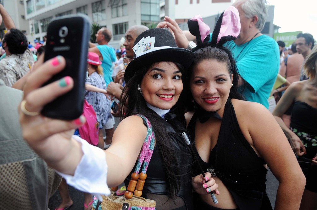 Fotografia do bloco Banda de Ipanema em 2015 — Foto: Alexandre Durão/G1