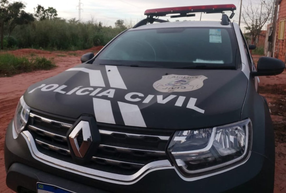 Carro da Polícia Civil do Tocantins — Foto: Polícia Civil/Divulgação