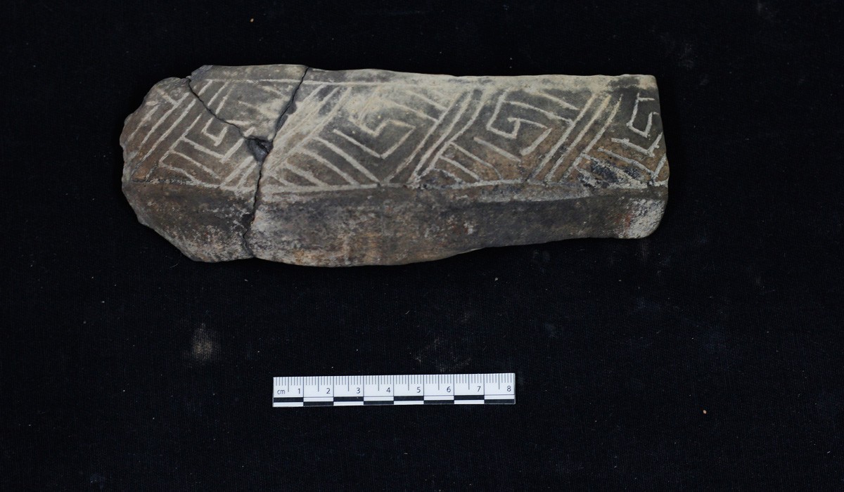Cerâmicas foram encontradas nos aterrados (Foto: Divulgação)