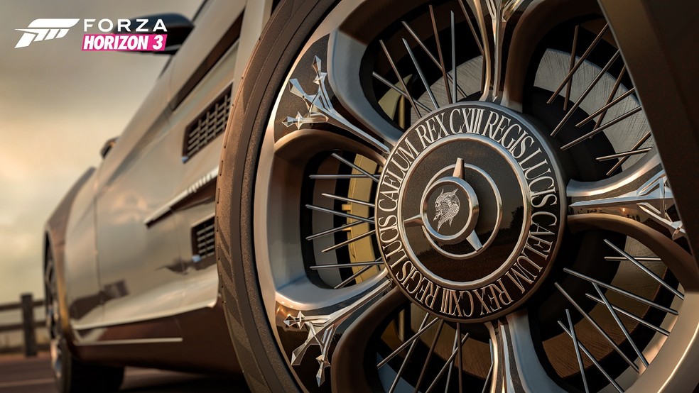 Detalhe do Regalia em Forza Horizon 3 (Foto: Divulgação/Turn10)