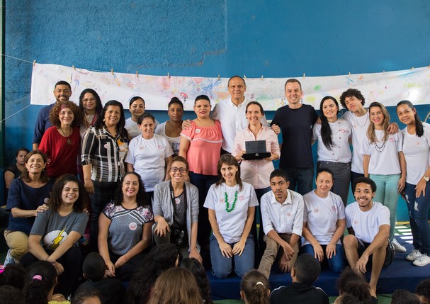 VOA: projeto voluntário da Ambev compartilha conhecimento com ONGs (Foto: Divulgação)