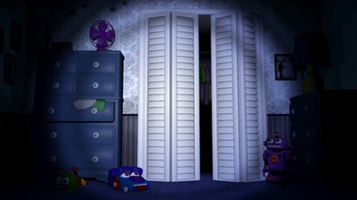 Seus armários não são seguros em Five Nights at Freddys 4: The Final Chapter (Foto: Divulgação)
