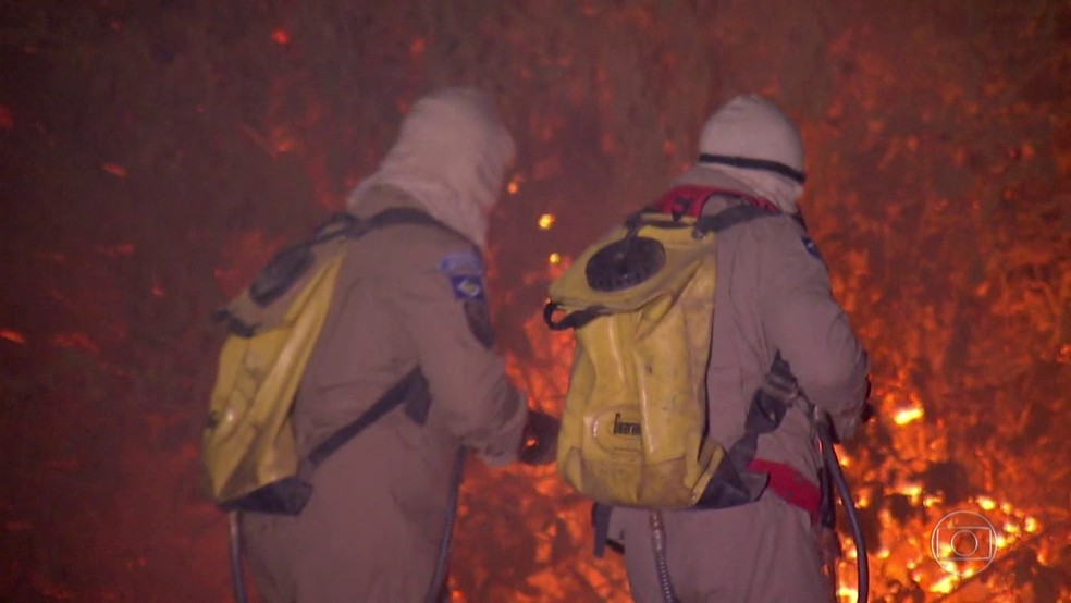 Bombeiros se preparam para período de queimadas — Foto: JN