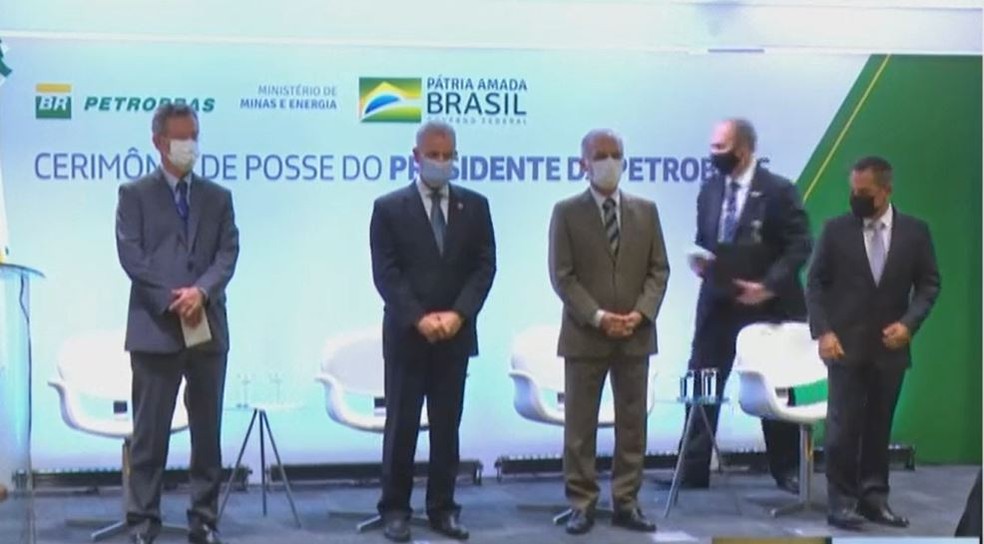 Jos&eacute; Mauro Coelho toma posse como presidente da Petrobras &mdash; Foto: Reprodu&ccedil;&atilde;o