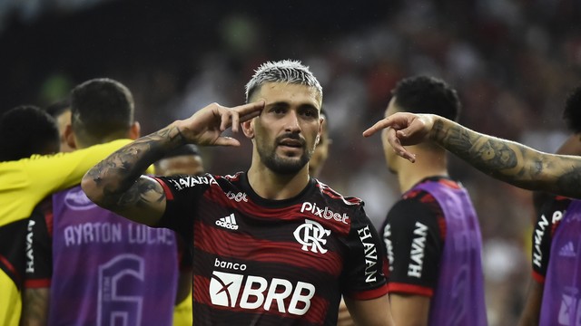 Arrascaeta; Flamengo x Atlético-MG 