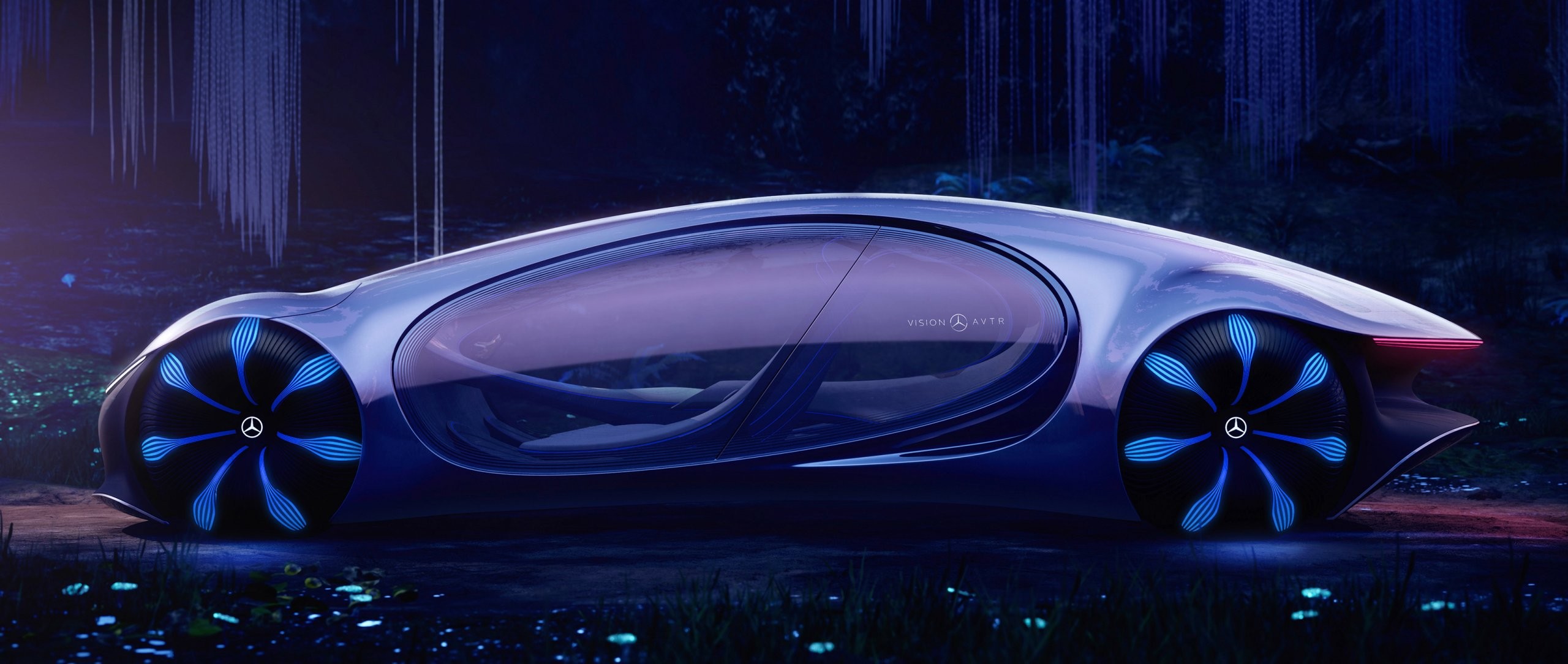 Mercedes-Benz revela carro sem volante inspirado no filme Avatar (Foto: Divulgação)