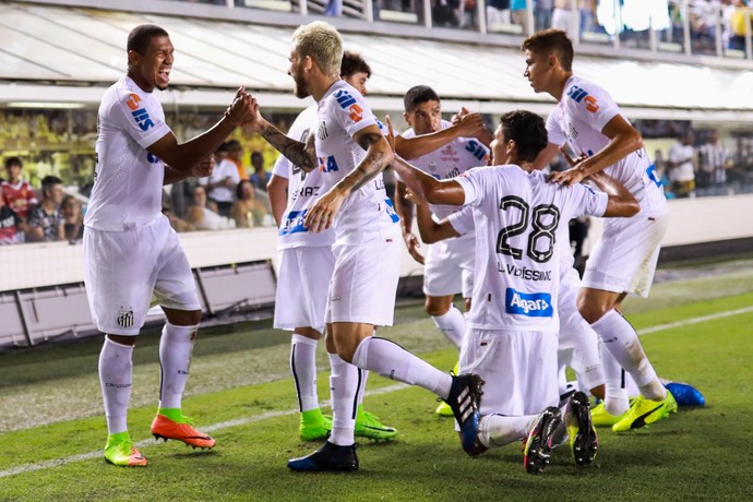 Santos x Linense Paulistão (Foto: Marcello Zambrana/Agif/Estadão Conteúdo)