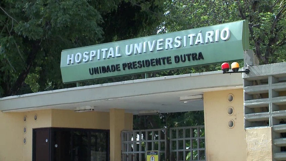 Hospital Universitário (HUUFMA) em São Luís — Foto: Reprodução/TV Mirante