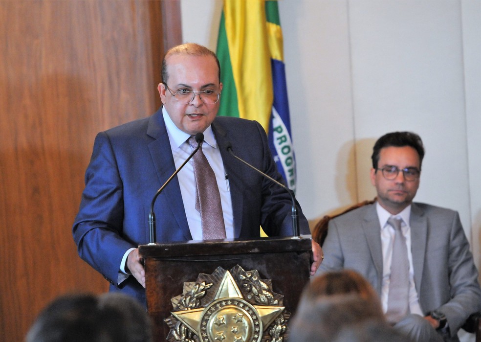 Governador do Distrito Federal, Ibaneis Rocha — Foto: Renato Alves/Agência Brasília