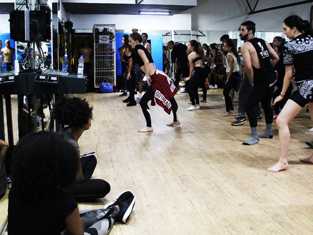 Dançarinas que acompanham Beyoncé em workshop no Distrito Federal (Foto: Workshop Brasil/Divulgação)