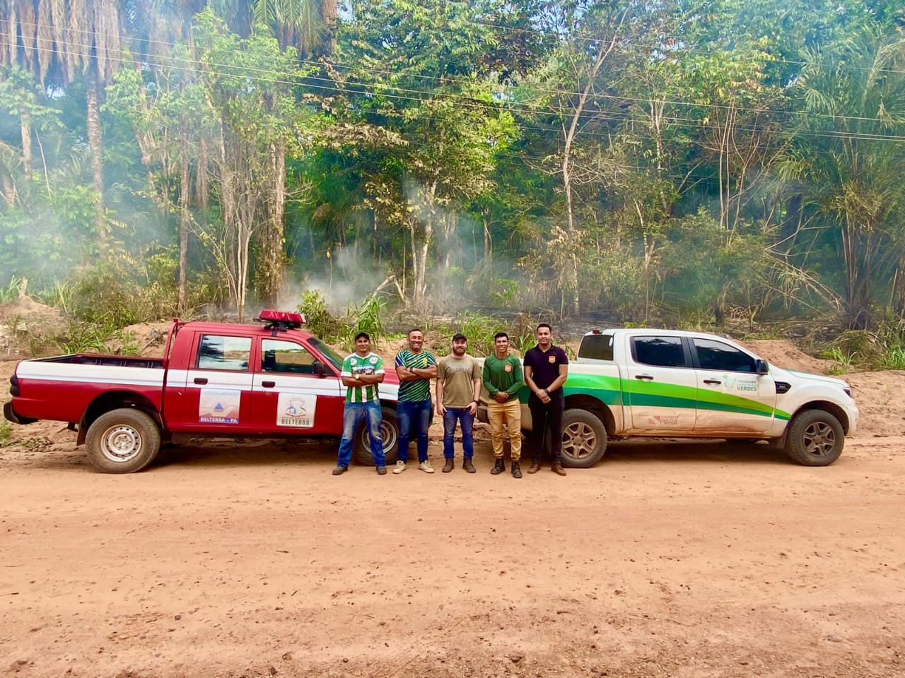 Semat promove campanha de prevenção às queimadas e incêndios florestais em Belterra