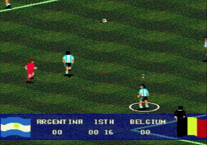 Jogo do Rei do Futebol teve duas versões para Mega Drive (Foto: Divulgação)