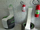 Empresa transforma tubos de pasta de dente usados em telhas e placas