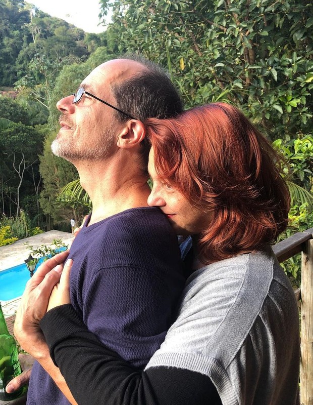 Ana Baird com o marido, Ricardo Ferrari (Foto: Reprodução/Instagram)