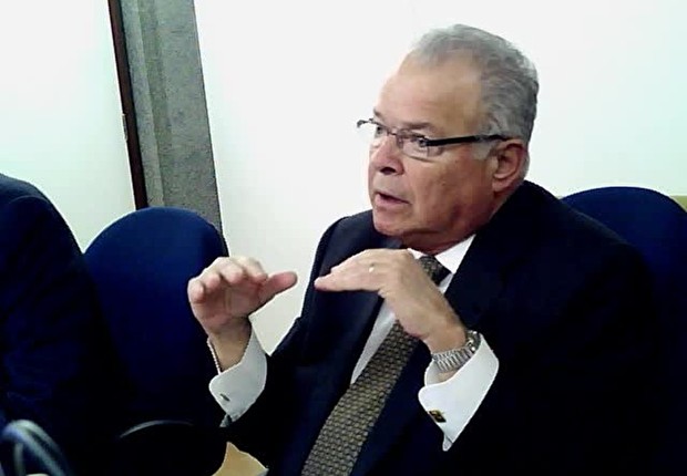 O empresário Emilio Odebrecht em depoimento ao juiz Sérgio Moro (Foto: Reprodução/YouTube)