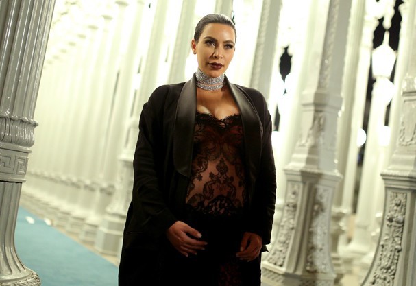 Kim Kardashian grávida do segundo filho (Foto: Getty Images) — Foto: Glamour