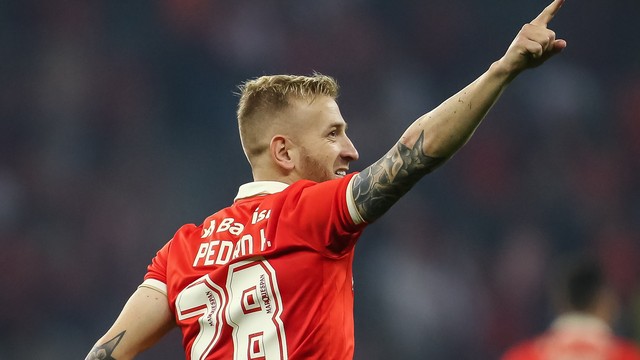 Pedro Henrique comemora em Inter x São Paulo