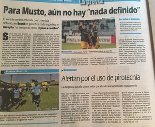 Após anistia, Central tem preocupação com uso de pirotecnia contra o Grêmio