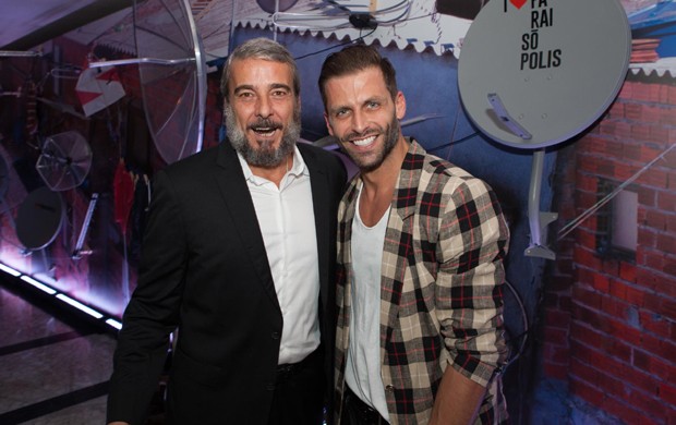Alexandre Borges e Henri Castelli (Foto: Ricardo Cardoso/QUEM)