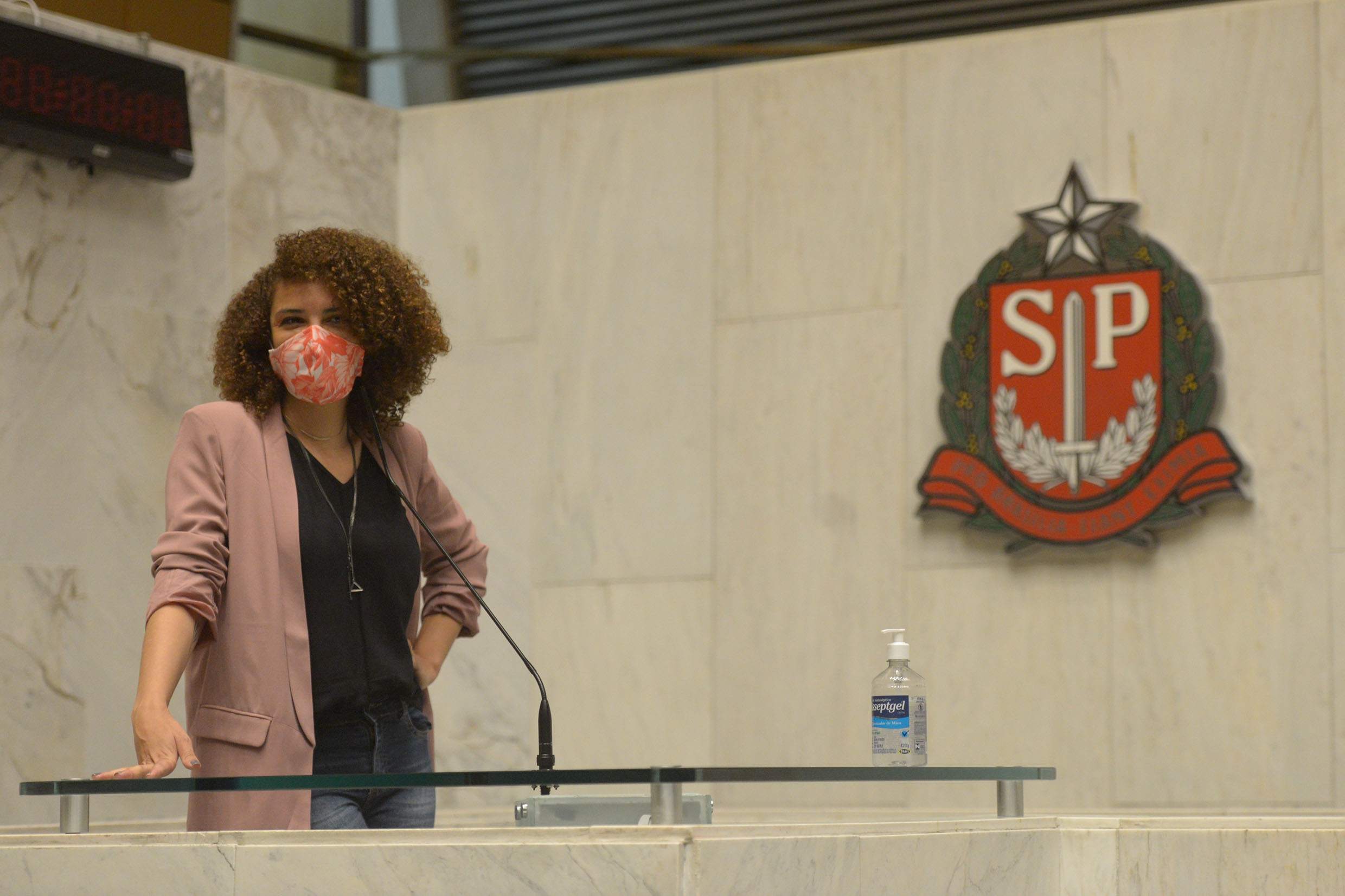 Monica Seixas, da Mandata Ativista, do PSOL (Foto: DIvulgação / Alesp)