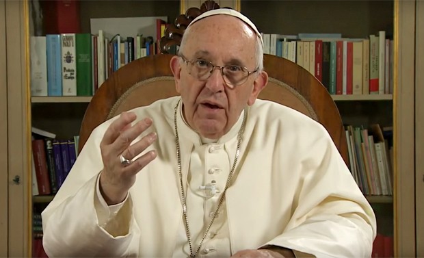 Papa Francisco fez seu primeiro TED talk  (Foto: Reprodução/YouTube)