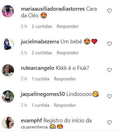 Cleo ou Fiuk? Fábio Jr. posta foto antiga e divide opiniões nas redes sociais (Foto: Reprodução/Instagram)