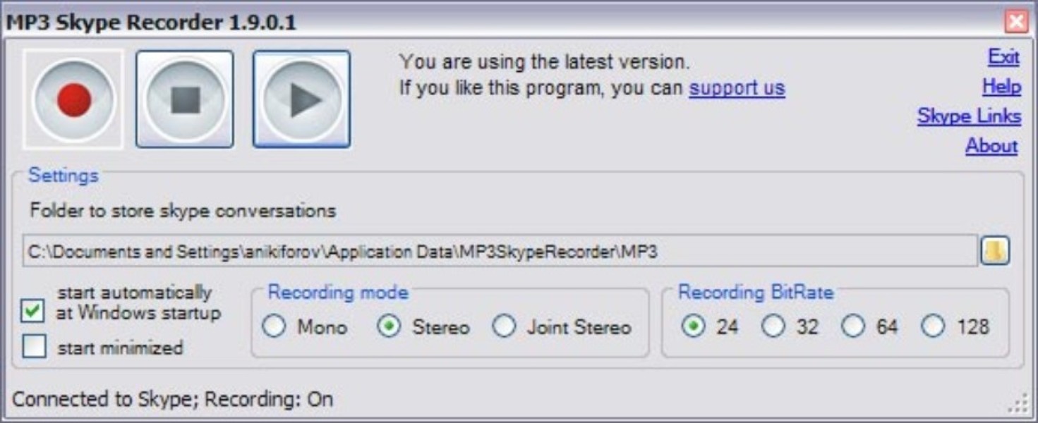 mp3 skype recorder for windows 10