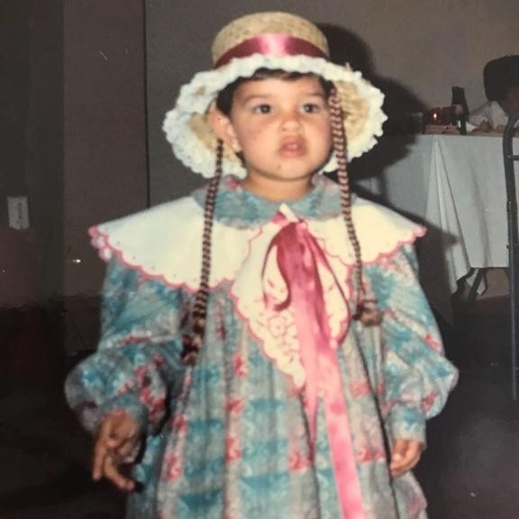 Mariana Rios em festa junina na infância (Foto: Reprodução/Instagram)