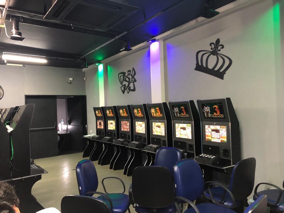 Casa de jogos de azar foi confiscada em Piracicaba &mdash; Foto: DIG Piracicaba