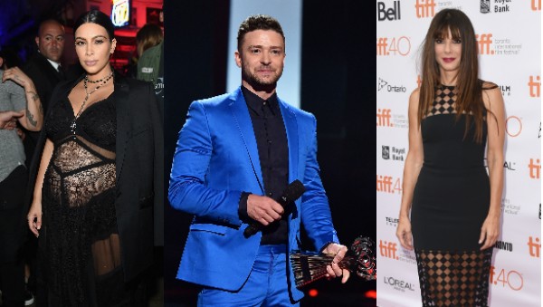Kim Kardashian, Justin Timberlake e Sandra Bullock: os três vítimas de traição (Foto: Getty Images)