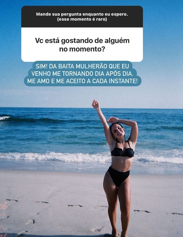 Larissa Manoela responde fãs no Instagram (Foto: Reprodução/Instagram)