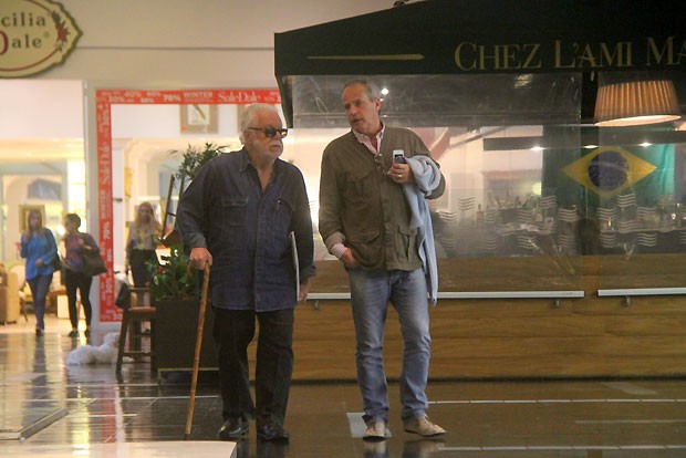 Manoel Carlos e Jayme Monjardim (Foto: AgNews)