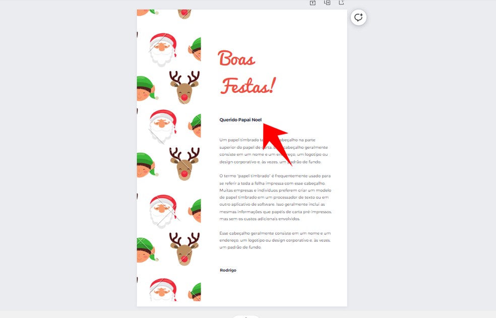 Como criar cartinha para o Papai Noel personalizada no Canva | Editores |  TechTudo
