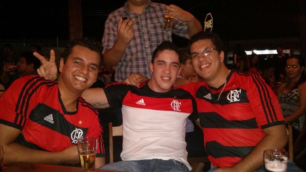 Quatro amigos vÃÂÂ£o viajar de carro atÃÂÂ© Lima, no Peru, para acompanhar o jogo do Flamengo (Foto: Arquivo Pessoal)
