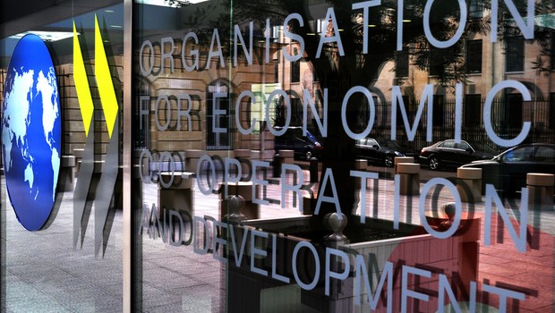 Sede da Organização para a Cooperação e Desenvolvimento Econômico (OCDE)  (Foto: Getty Images/Arquivo)