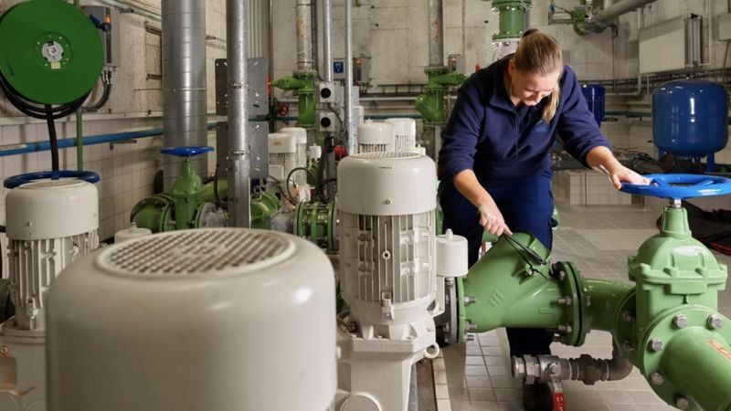 Os métodos modernos de gestão da água dos holandeses têm uma história surpreendentemente longa (Foto: Waterschap Zuiderzeeland via BBC News)