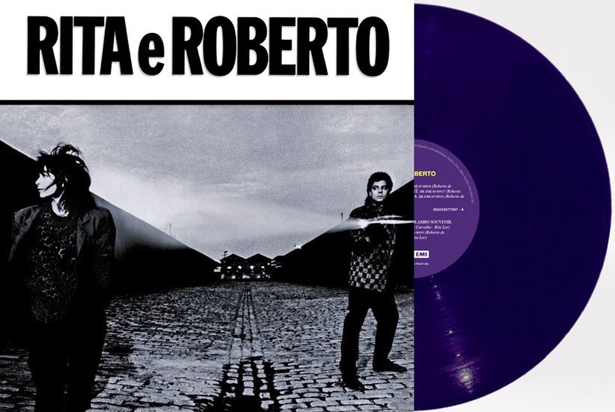 Rita Lee e Roberto de Carvalho relançam álbum ‘deprê’ de 1985 em LP com vinil roxo | Blog do Mauro Ferreira