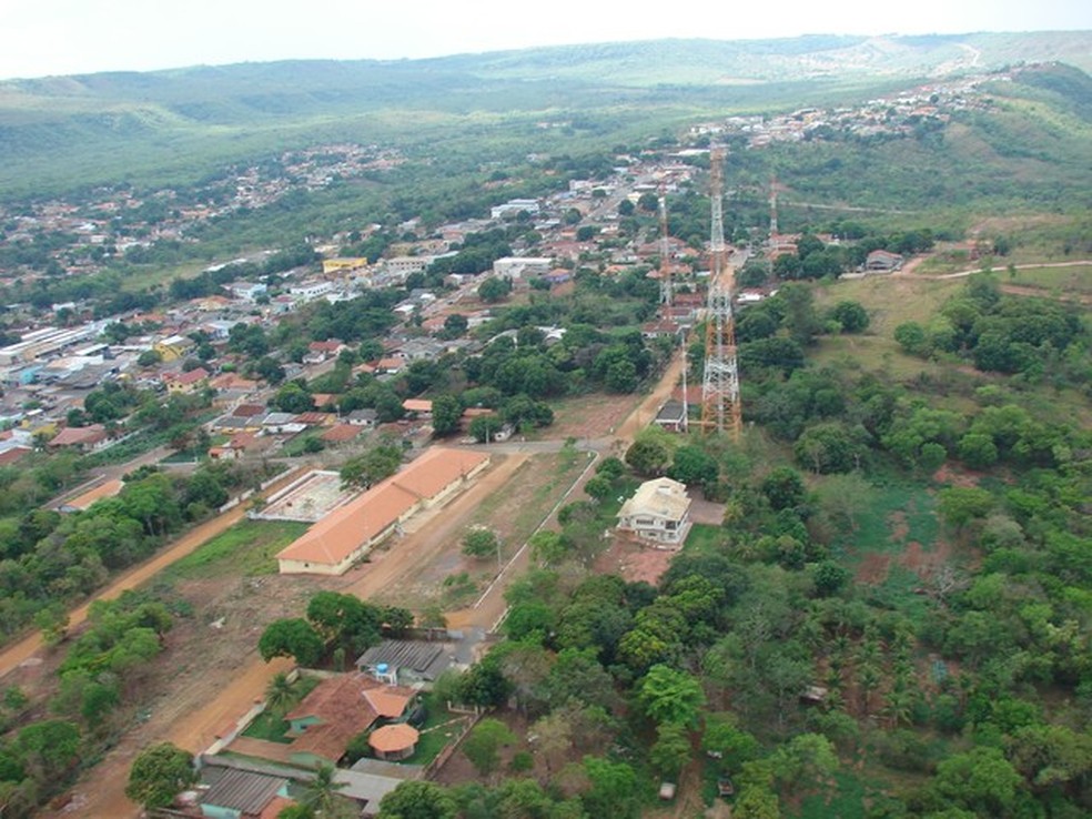 Diamantino: Quase um quarto de seu território é destinado à produção agrícola (algodão, arroz, cana-de-açúcar, feijão, girassol, milho e soja) — Foto: Gcom-MT