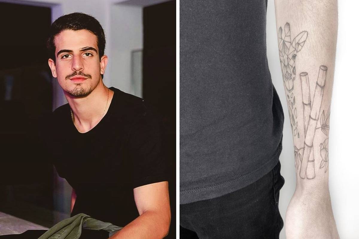 Enzo Celulari faz nova tatuagem (Foto: Reprodução/Instagram)