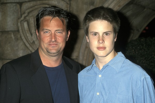 Matthew Perry and brother Will during 'Harry Potter and The Sorcerer's Stone' Los Angeles Premiere at Mann Village Theatre in Westwood, California, United States. (Photo by Ron Galella, Ltd./Ron Galella Collection via Getty Images) (Foto: Ron Galella Collection via Getty)