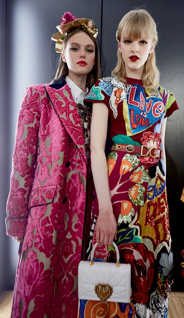 Looks da Alta Moda da label italiana Dolce & Gabbana (Foto: Divulgação)