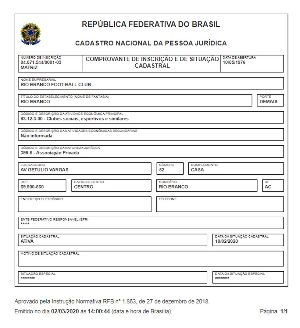 Rio Branco-AC negocia dívida com Receita Federal e tem ...